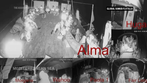 Gaza aid flotilla halted, world voices solidarity with activists